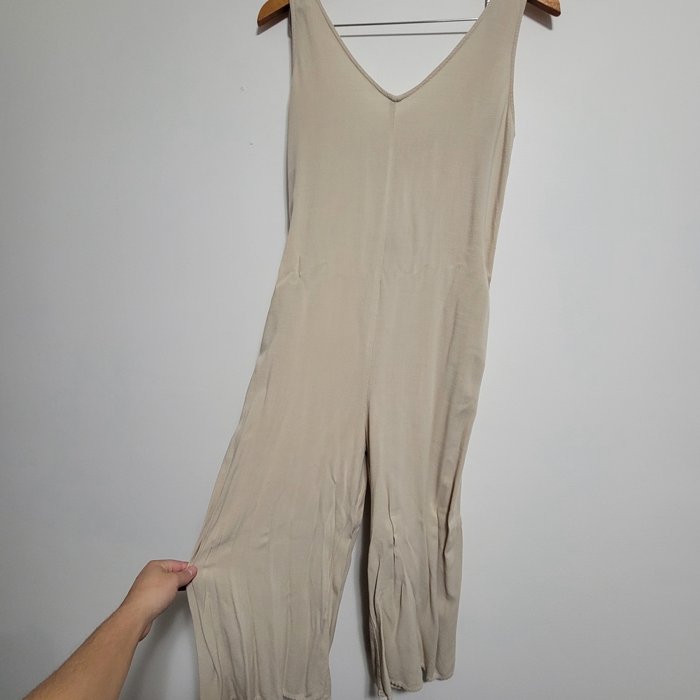 Shinestar Light Beige Jumpsuit